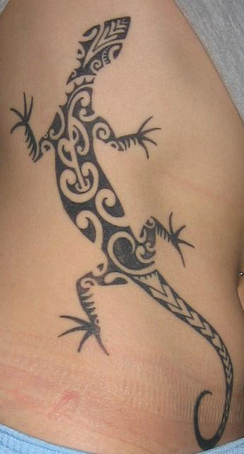 Cool Gecko Tattoo
