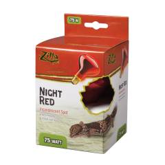 Zilla Incandescent Night Red Spot Bulb 75 watts