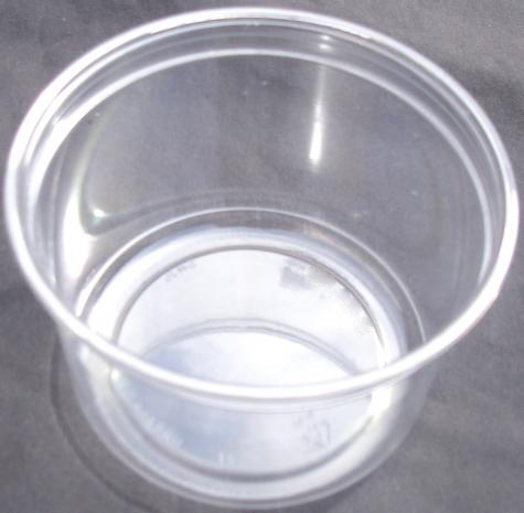 4.5 16 oz Clear Pre-Punched Cups W/LIDS