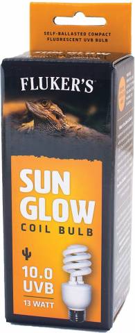 Fluker Sun glow coil bulb 10.0 uvb 26 watt