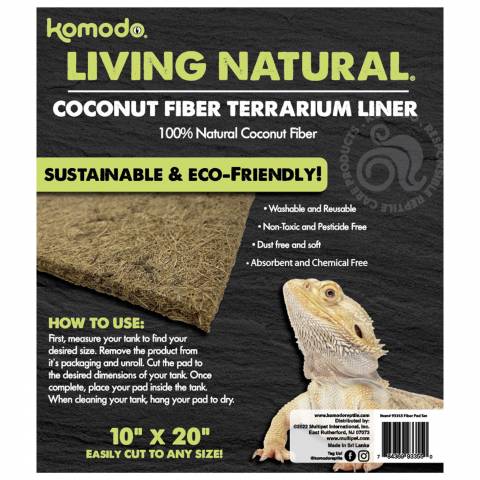 Komodo Coconut Coir Fiber Pad 10 x 20"