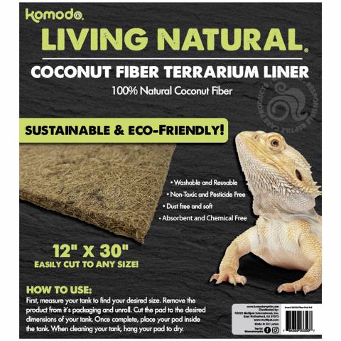 Komodo Coconut Coir Fiber Pad 12 x 30" 12 x 30"