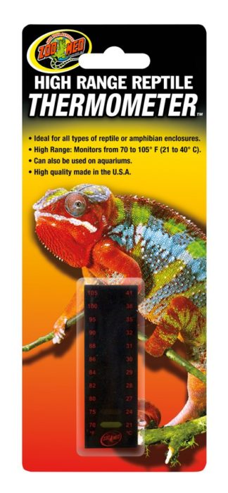 Zoo Med Hi Range Strip Thermometer — Jungle Bobs Reptile World