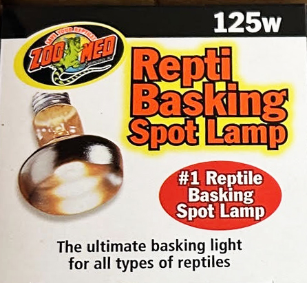 Zoo Med 125 watt basking bulb 2 pack