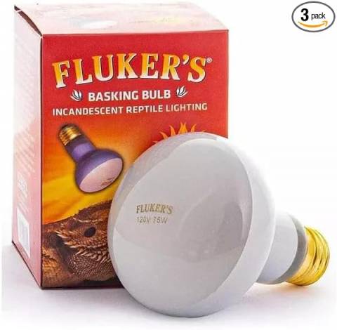 Fluker 75 watt basking bulb